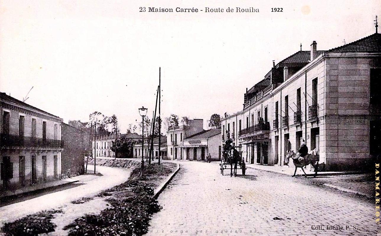 Maison-Carree - Route de Rouiba - 1922.jpg